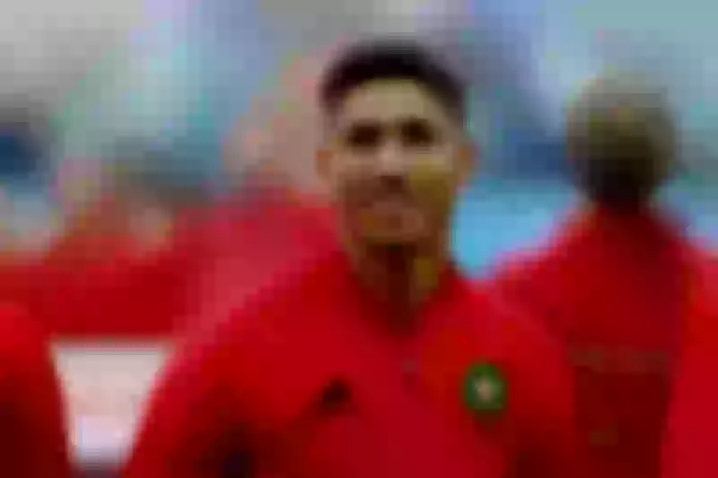 شاهد:تسريب فيديو جديد لزوجة  أشرف حكيمي.. مافعلته عقب انتهاء مباراة المغرب والبرتغال صدم جميع اللاعبين.