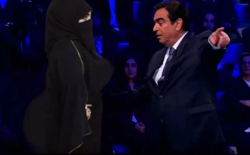 أجمل زوجة سعودية على الأرض .. دخلت برنامج المسامح كريم جعلت جورج قرداحي في حالة صدمة على الهواء من شدة جمالها الفتان (شاهد الفيديو)