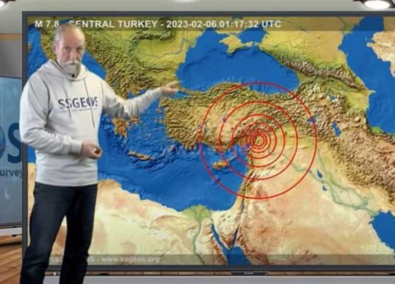 الخبير الهولندي الذي تنبأ بزلزال تركيا يطلق توقعات جديدة حول زلزال محتمل الحدوث في هذه الدولة.!